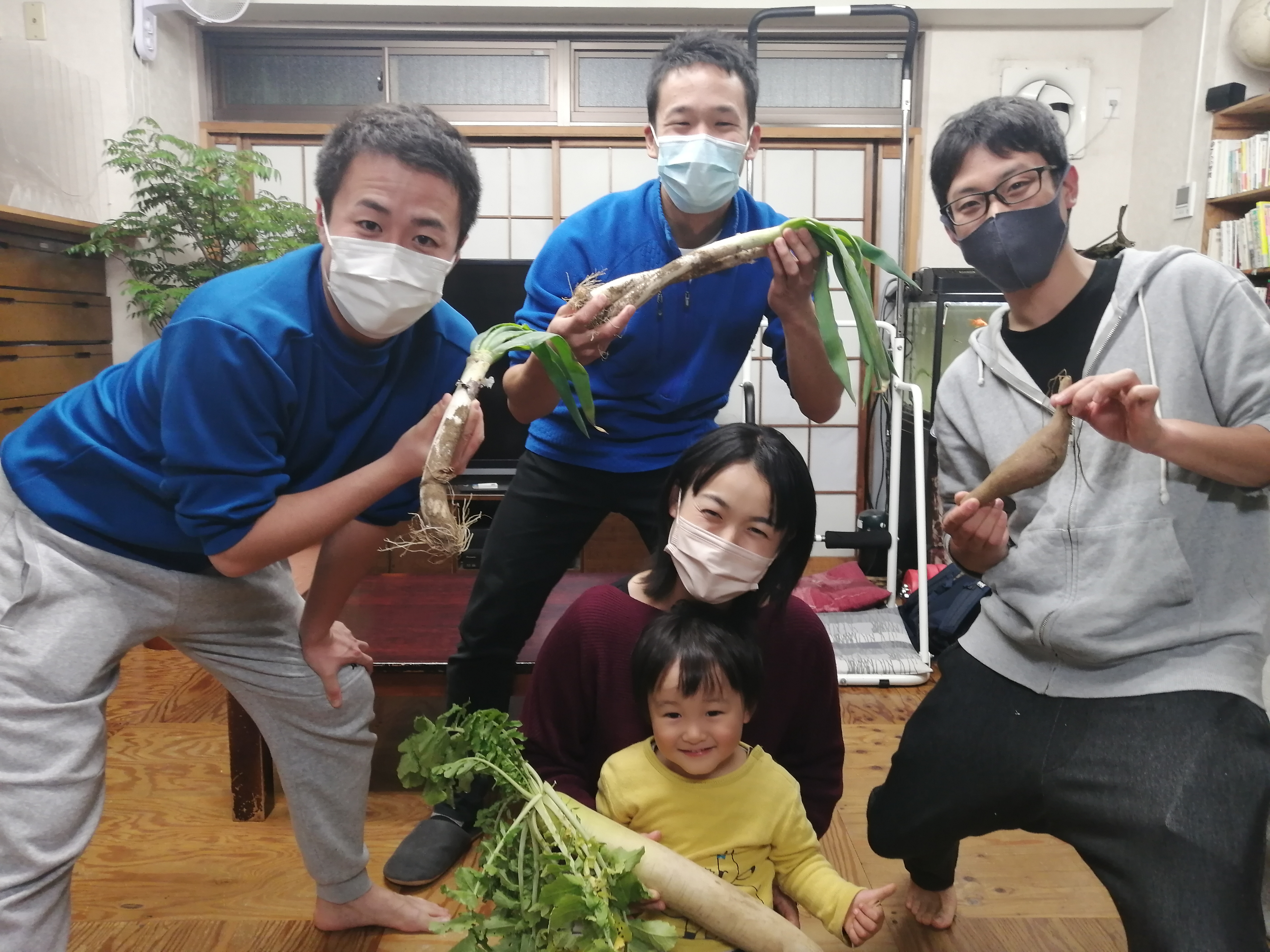 お野菜を頂きました！